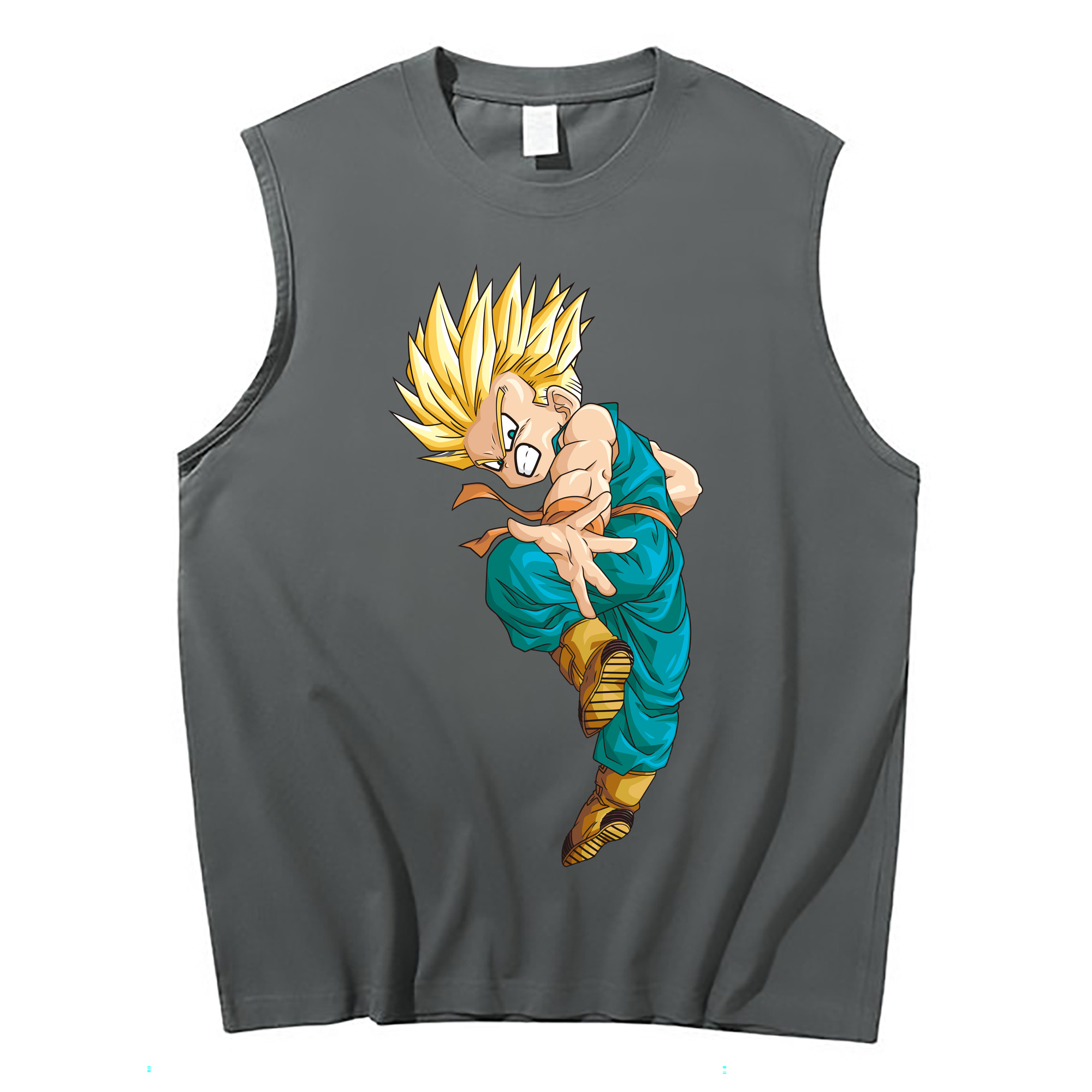 （画像用） ドラゴンボール DRAGON BALL コットン100％タンクトップ（フロントプリント）